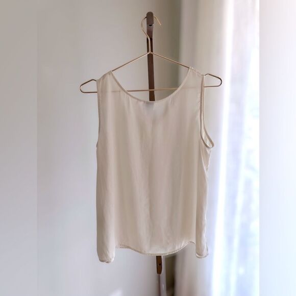 ANTHROPOLOGIE HD in Paris breezy Blouse Top tank size 14 - Picture 4 of 15